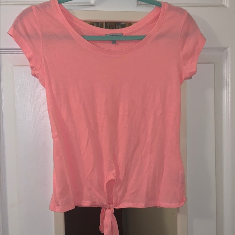 lightweight pink shirt